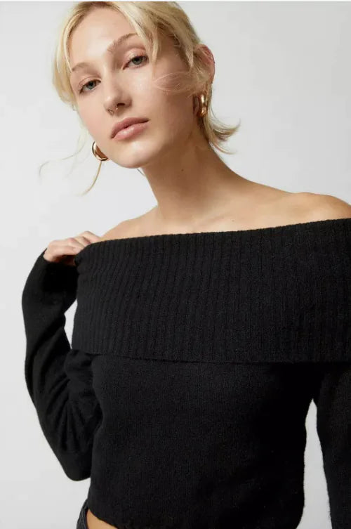 Chic Off-Shoulder Blouse