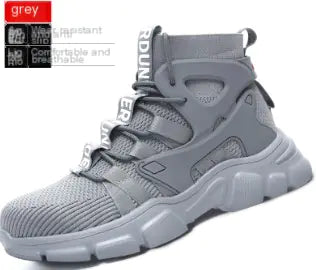 Men's Protective High-Top Work Sneakers