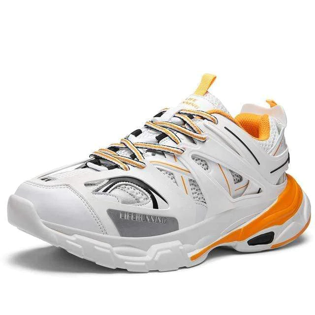 Sporty Lace-Up Comfort Sneakers