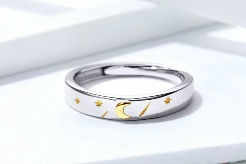 Celestial Charm Platinum Ring