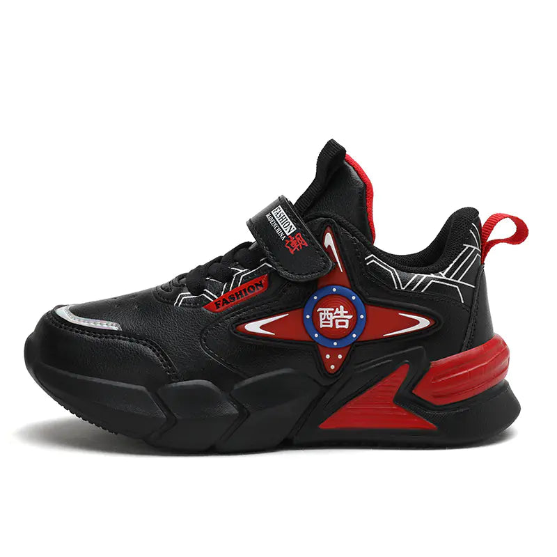 Kids' Court-Ready Leather Sneakers
