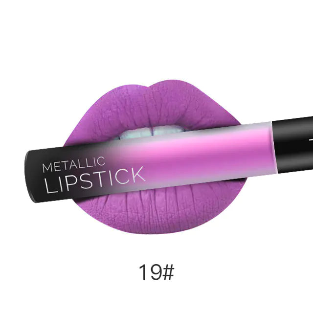 Velvet Matte Lip Glaze - Dual Finish