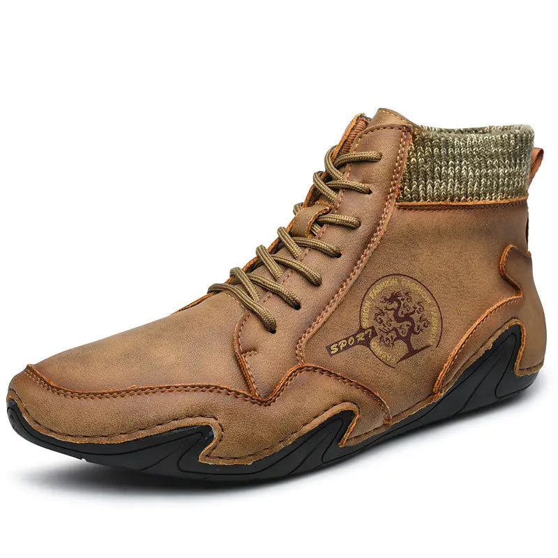Versatile Leather Sport Shoes