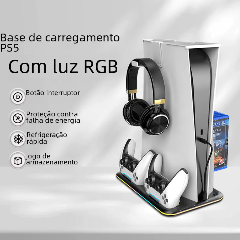 PS5 Dual Controller RGB Charging Station