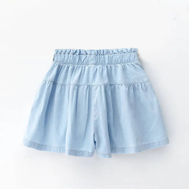 Chic Girls' Denim Shorts