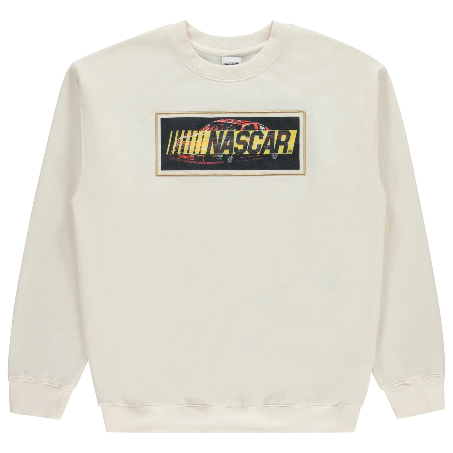 NASCAR Daytona 500 Embroidered Crewneck - Ivory XL