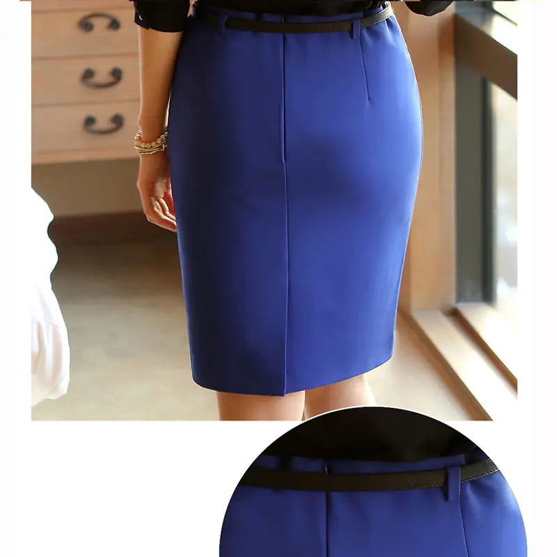 Commuter Midi Skirt - Sleek Design