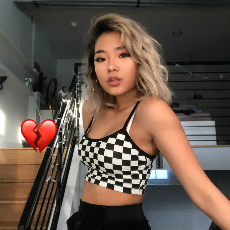 Chic Plaid Camisole