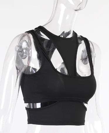 Chic Sleeveless Yoga Sport Top