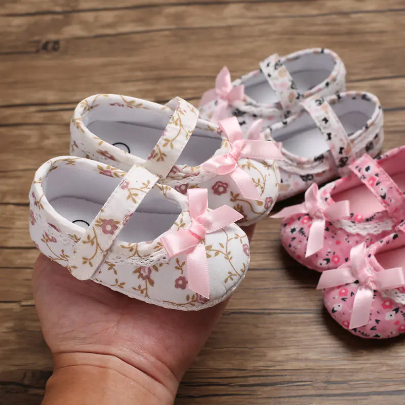 Soft-Step Princess Baby Shoes