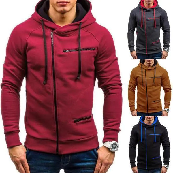 Men's Trendy Jacquard Hoodie