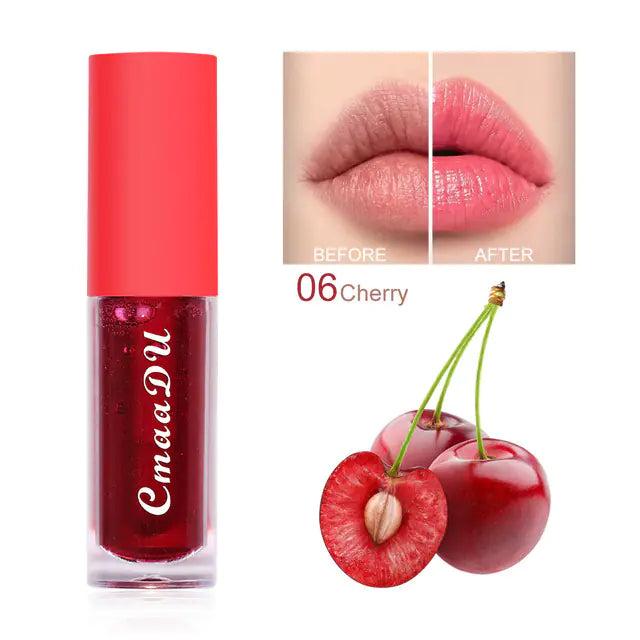 Fruity Shine Color-Shift Lip Oil - Hydrating & Waterproof
