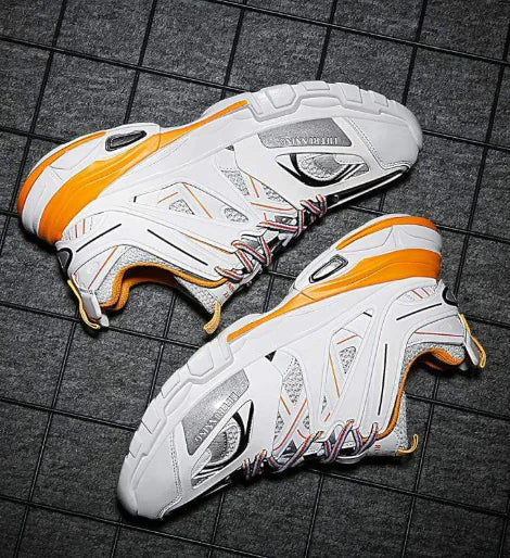 Sporty Lace-Up Comfort Sneakers