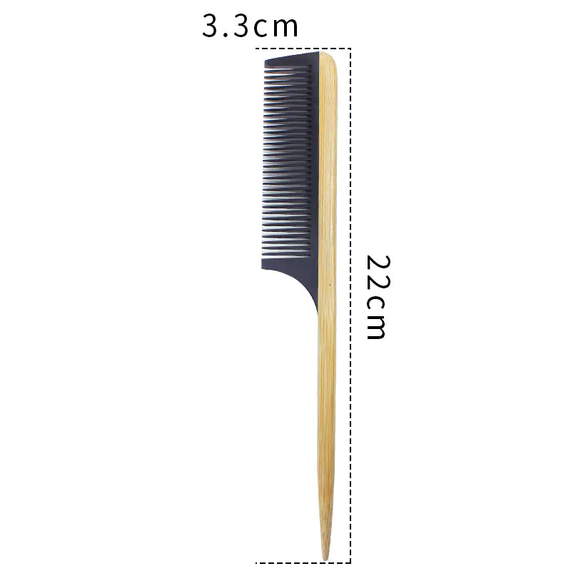Bamboo Eco Hair Comb - Smooth Anti-Static Design