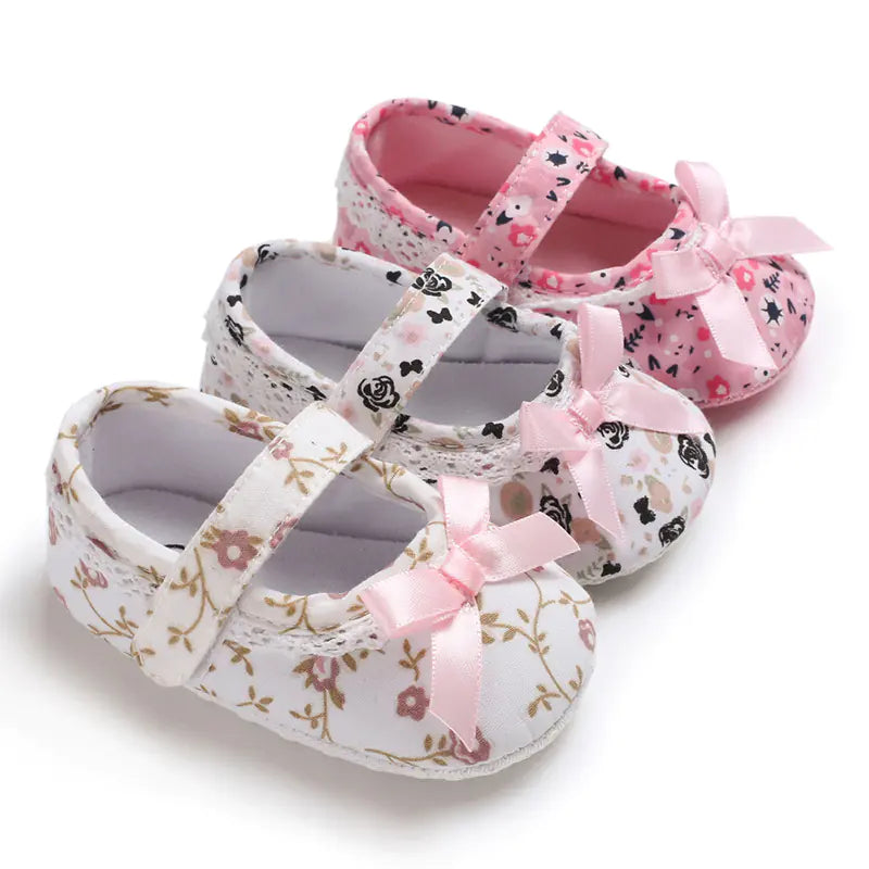 Soft-Step Princess Baby Shoes