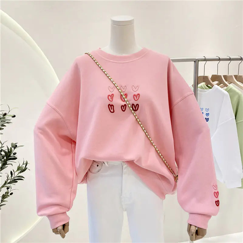 Casual Women's Round Neck Pullover