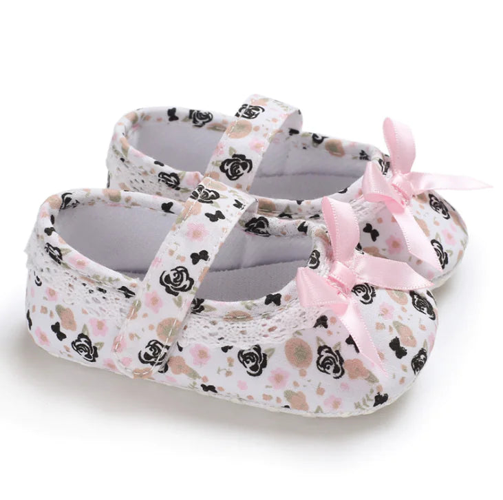 Soft-Step Princess Baby Shoes