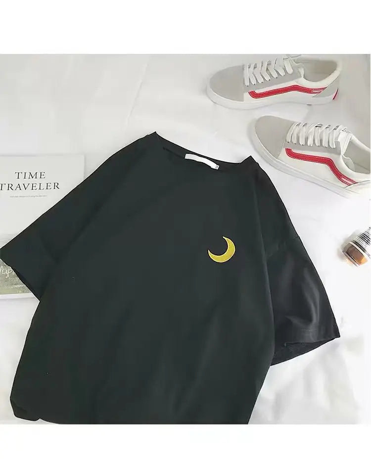 Fashionable Embroidered Short Sleeve Top