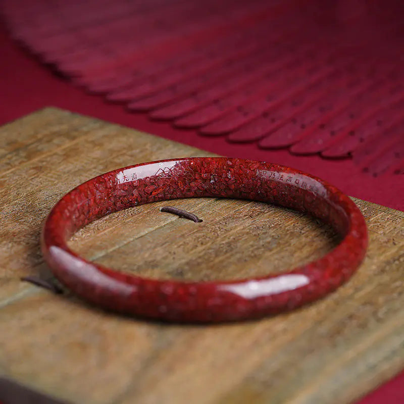 Elegant Vermilion Cuff for Her