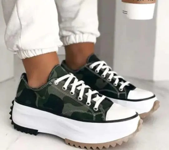 Chic Low-top Platform Sneakers