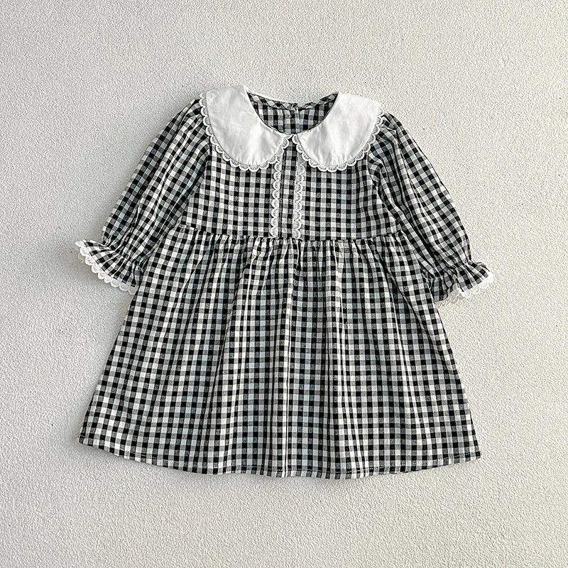 Checked Gauze Princess Skirt