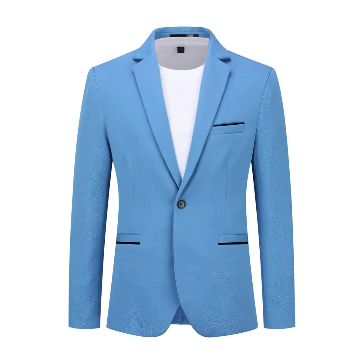 Men's Sky Blue Slim Sport Blazer