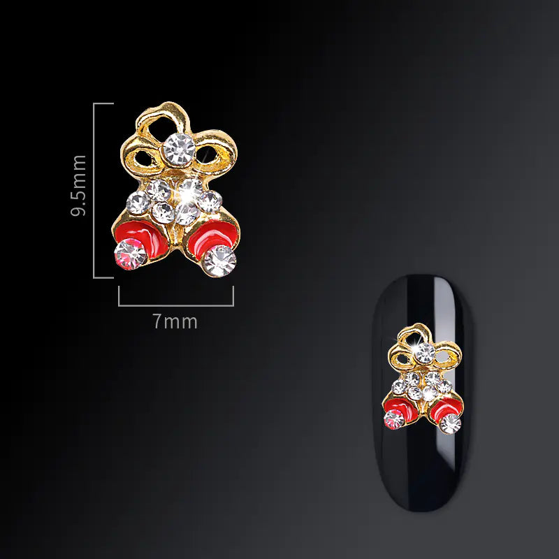 Frosty Flakes Nail Art Charms