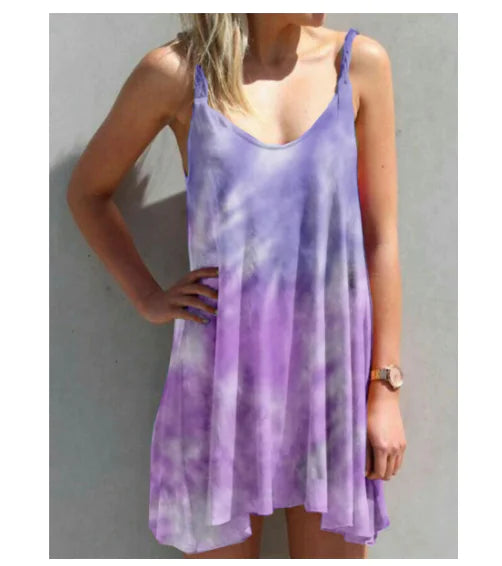 Chic Cotton Swing Camisole Dress