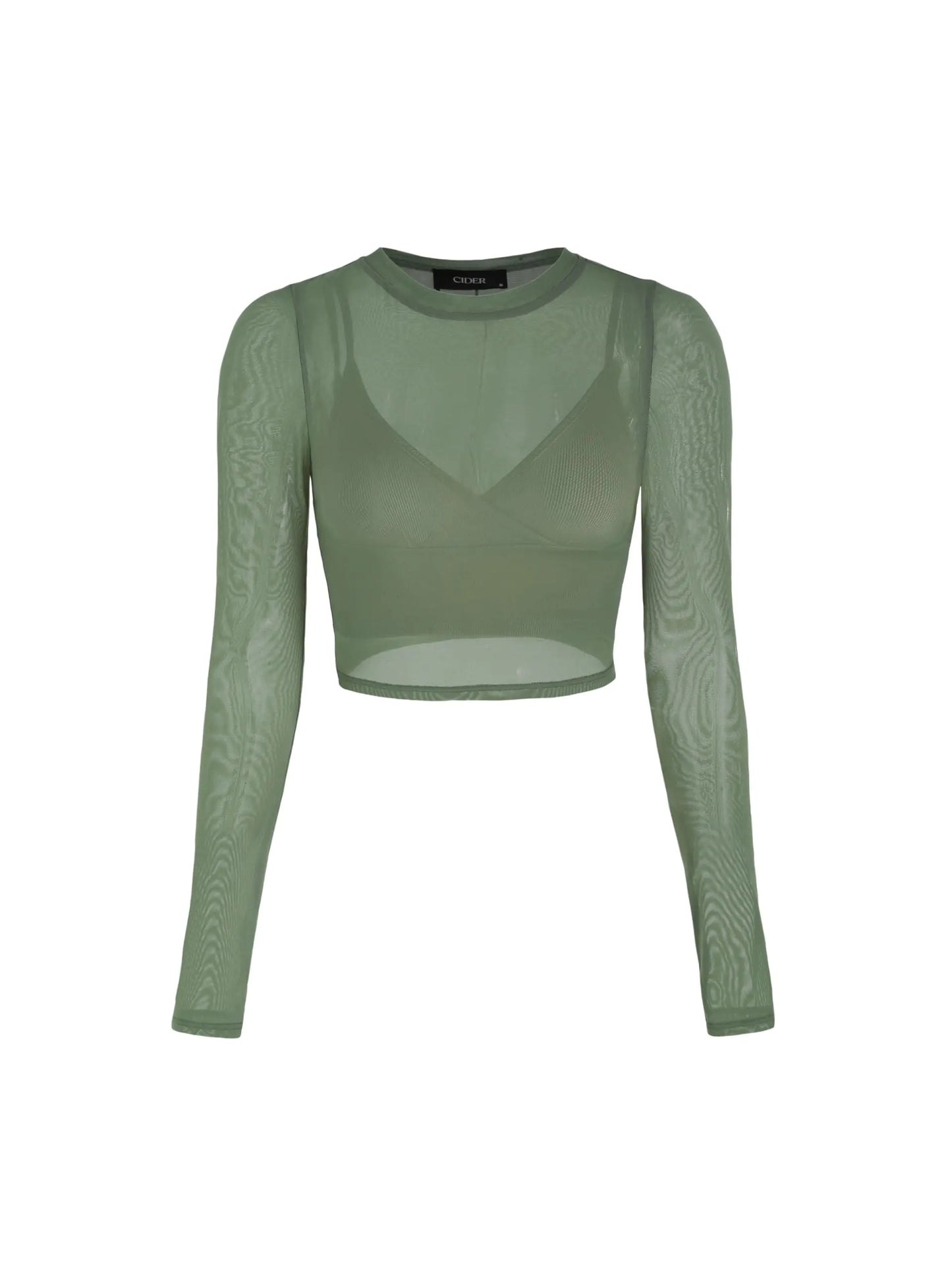 CIDER Women’s Elegant Mesh & Tank Duo: Neutral S