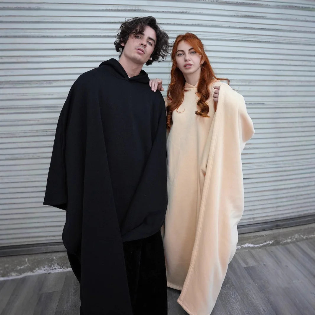 All-Gender Elegant Wool Cape
