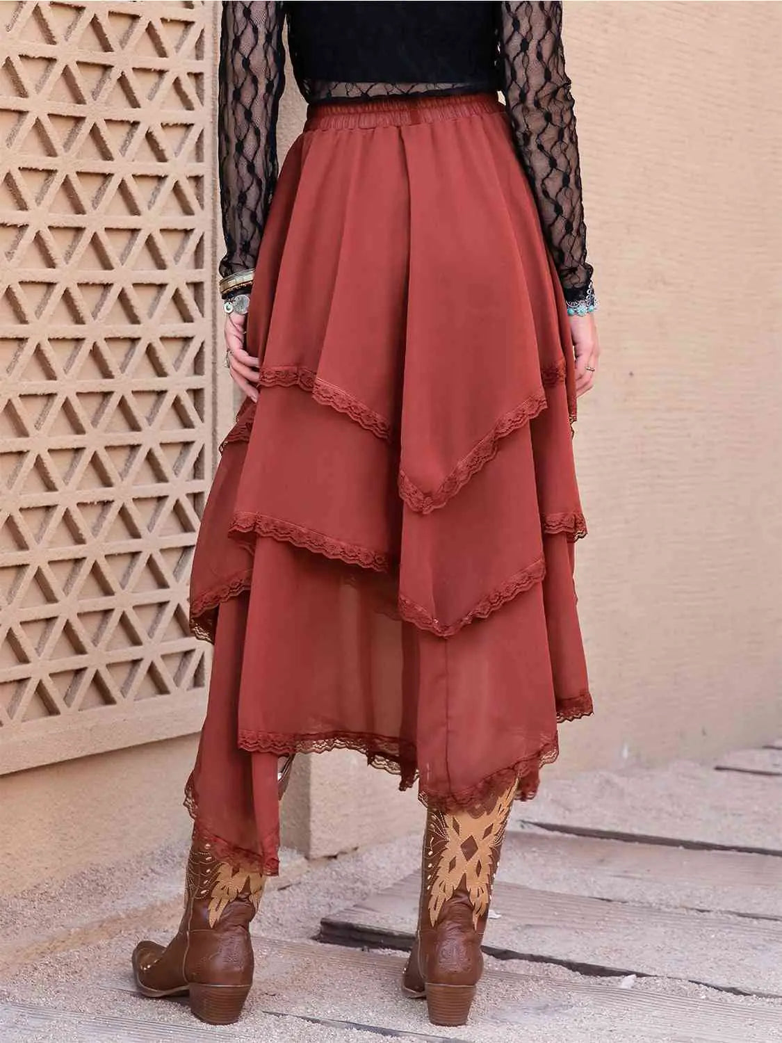 Elegant Dream Midi Skirt