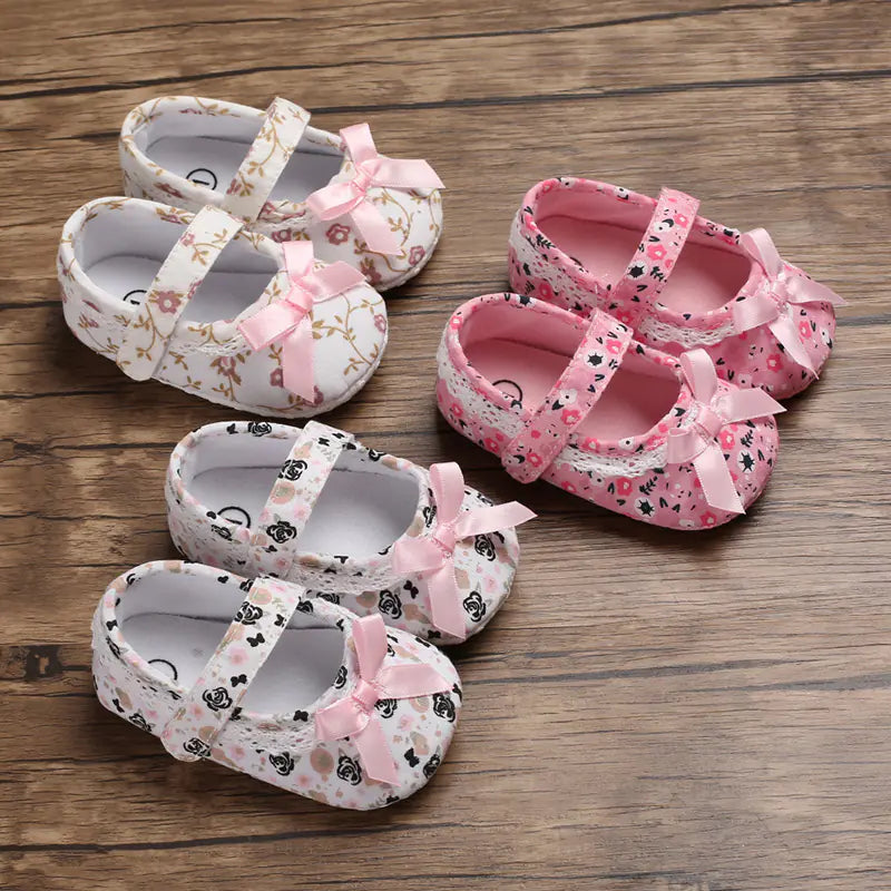 Soft-Step Princess Baby Shoes