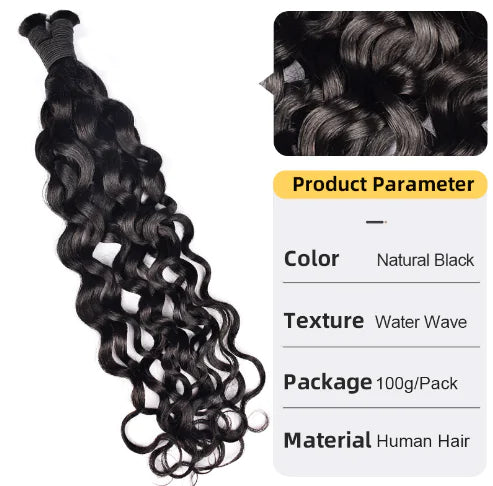 Human Hair Wig with Wave Closure from Factory Direct