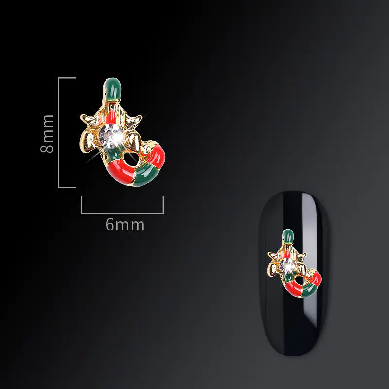 Frosty Flakes Nail Art Charms