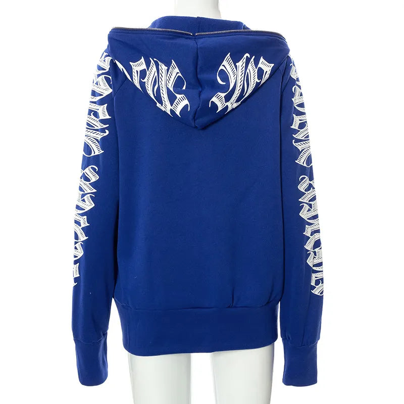 Alphabet Hoodie Sweatshirt