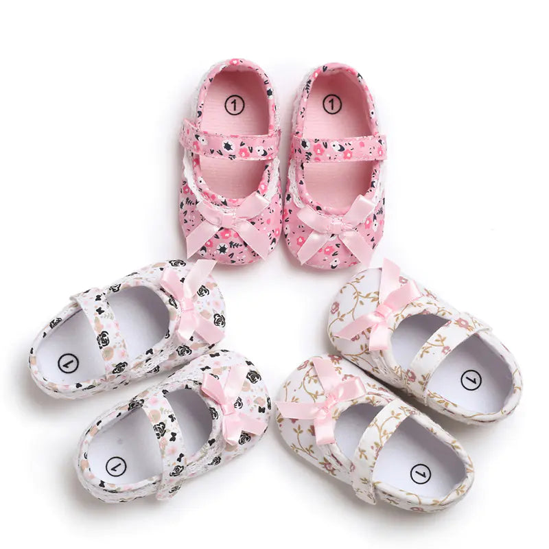 Soft-Step Princess Baby Shoes