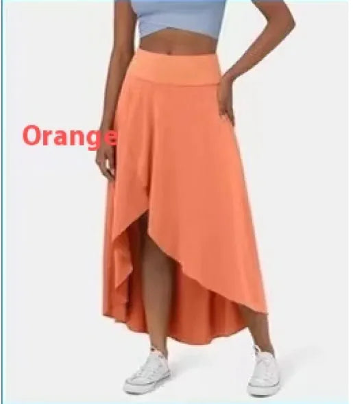 Flowing Asymmetry Skirt