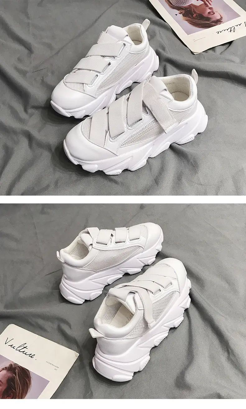 Stylish Velcro Platform Kicks for babies