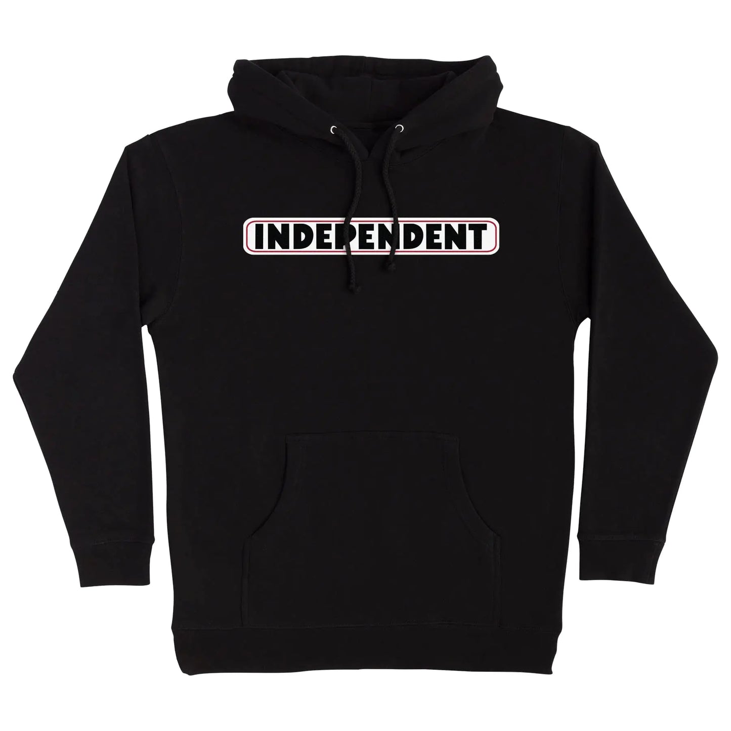 INDEPENDENT Bar Logo Heavy Hoodie - Black Medium
