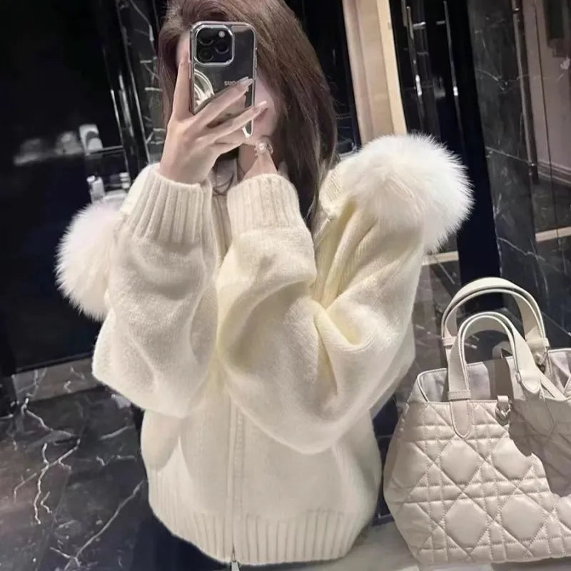 Chic Petite Knitwear Blouse