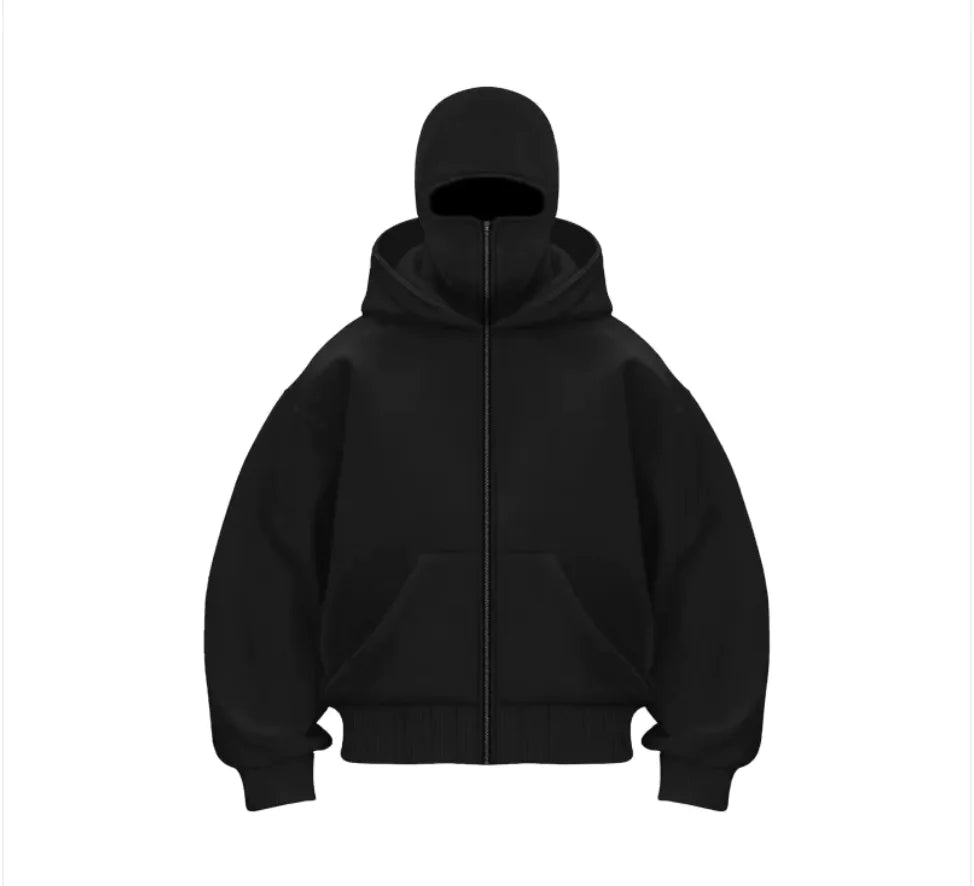 Twin Hood Fleece Sweatshirt