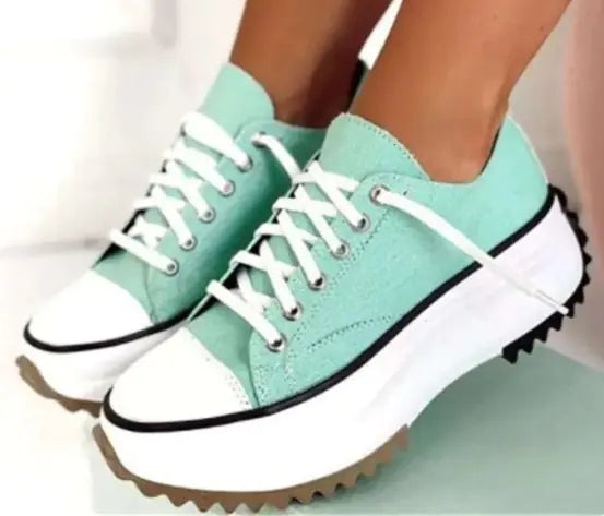 Chic Low-top Platform Sneakers