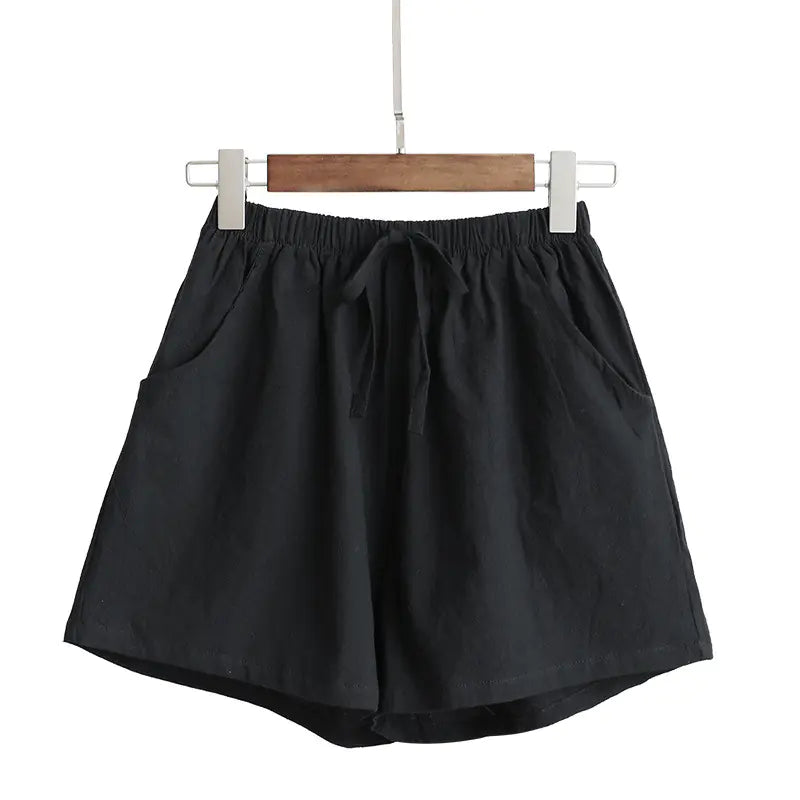 Women's Cotton-Linen Summer Ease Shorts