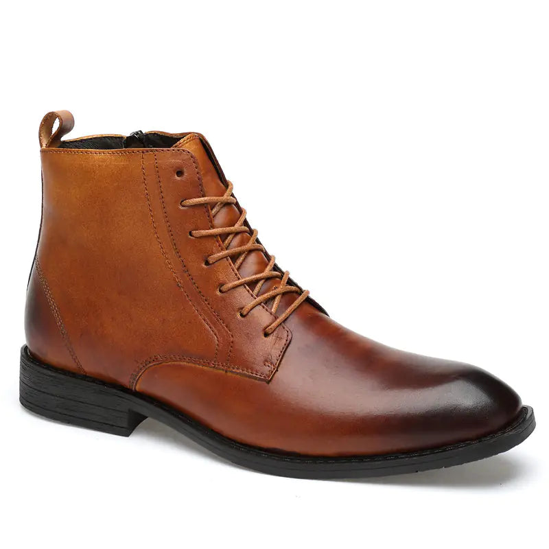 Men's Premium High-Top Office Shoes
