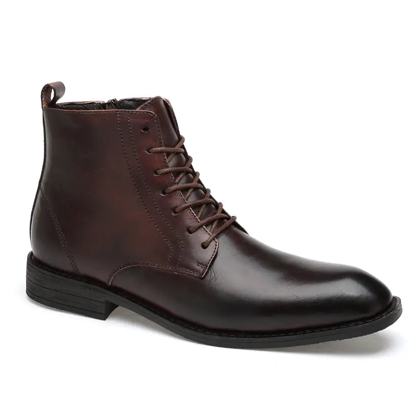 Men's Premium High-Top Office Shoes