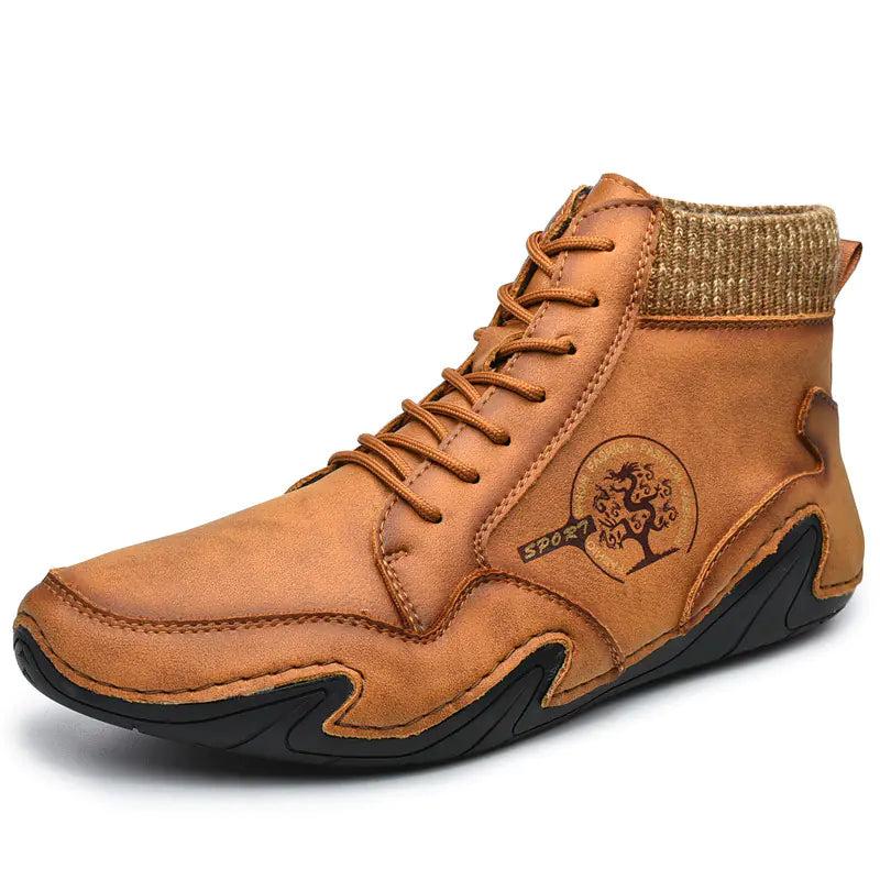 Versatile Leather Sport Shoes