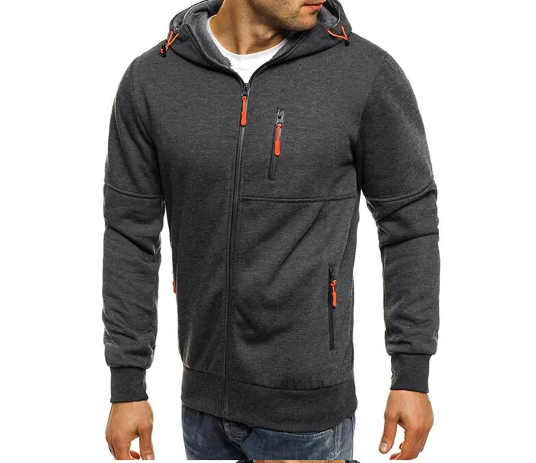 Men's V-Neck Hoodie