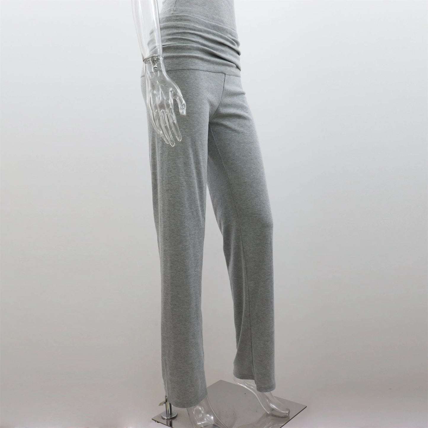 Chic Slim-Fit Top & Pants Ensemble