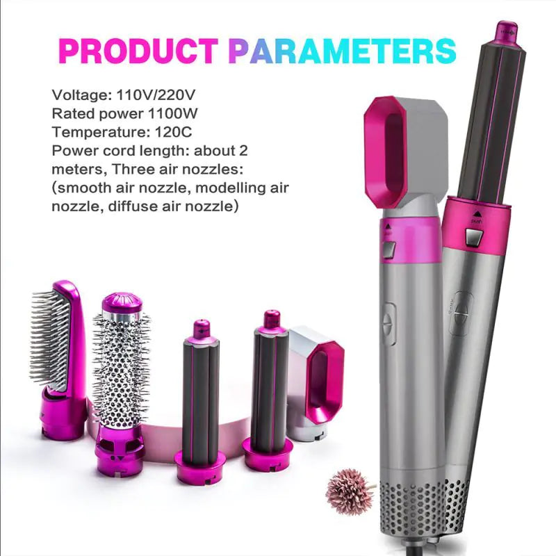 5-in-1 Versatile Hair Styler