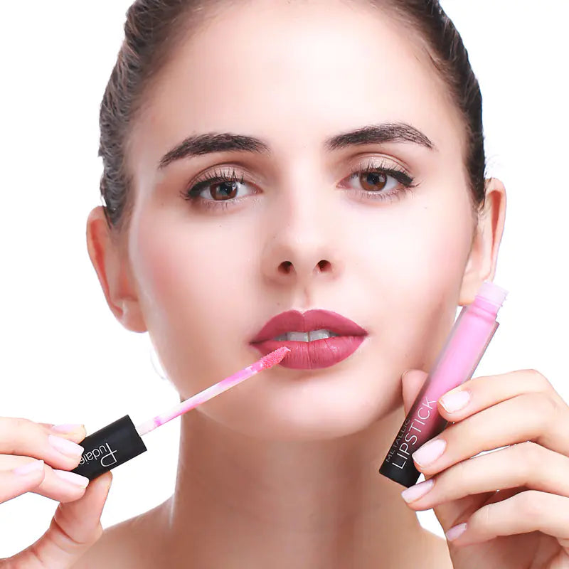 Velvet Matte Lip Glaze - Dual Finish